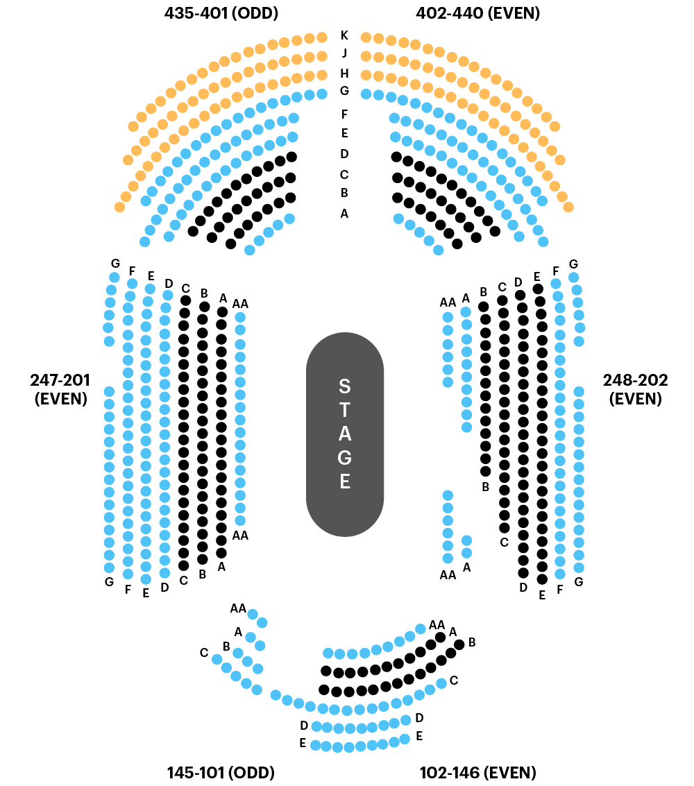 Circle In The Square Theatre Seating Chart Best Seats Real Time